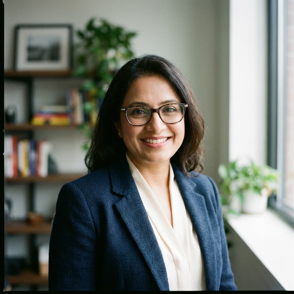 Tax professional reviewing returns